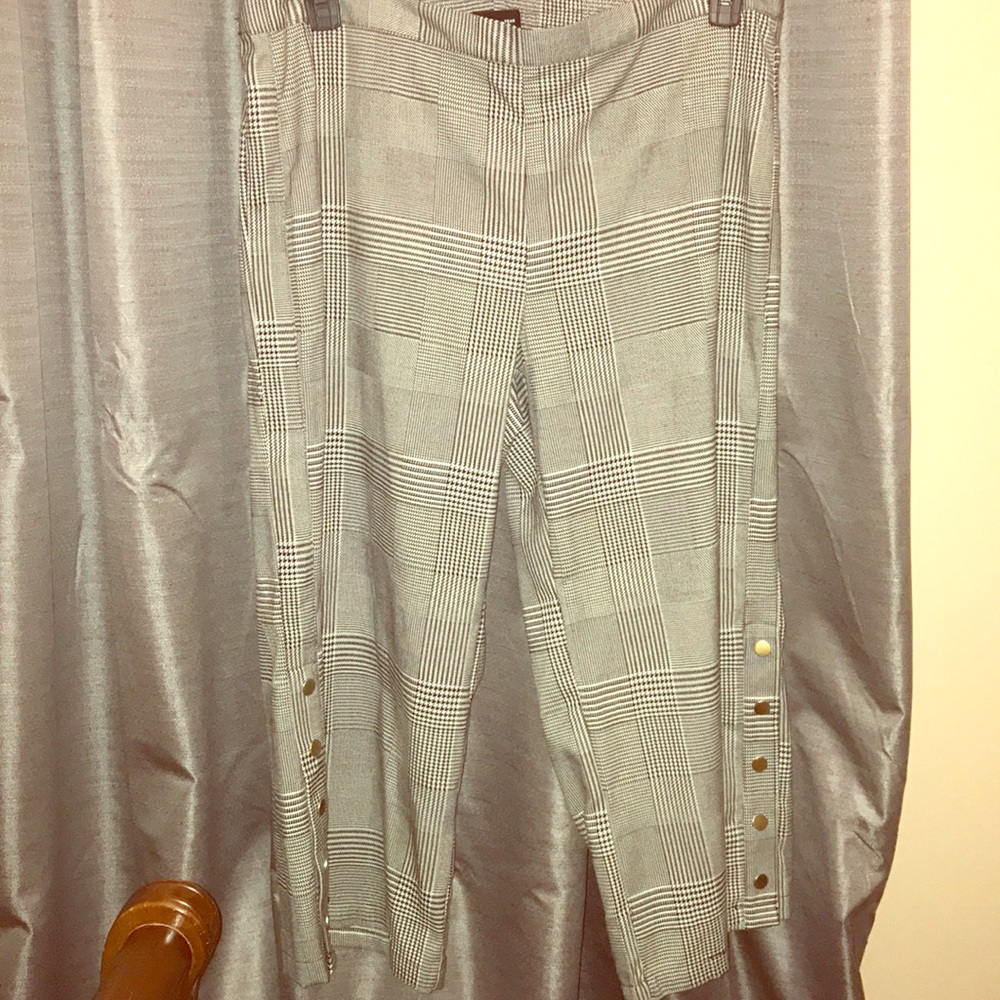 Bell bottom Pants plaid